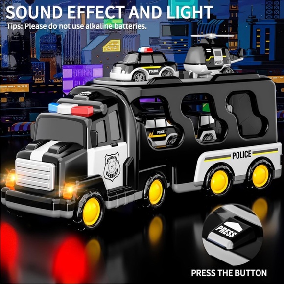 Doloowee Police Truck Toys set..(NWT) - Picture 3 of 6